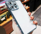 iPhone Clear Glitter Case