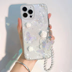 Butterfly Floral Clear iPhone Case
