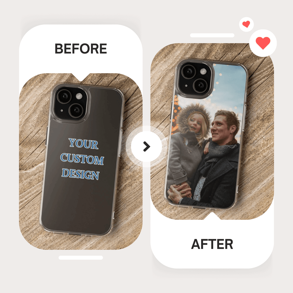 Clear Customized iPhone Case