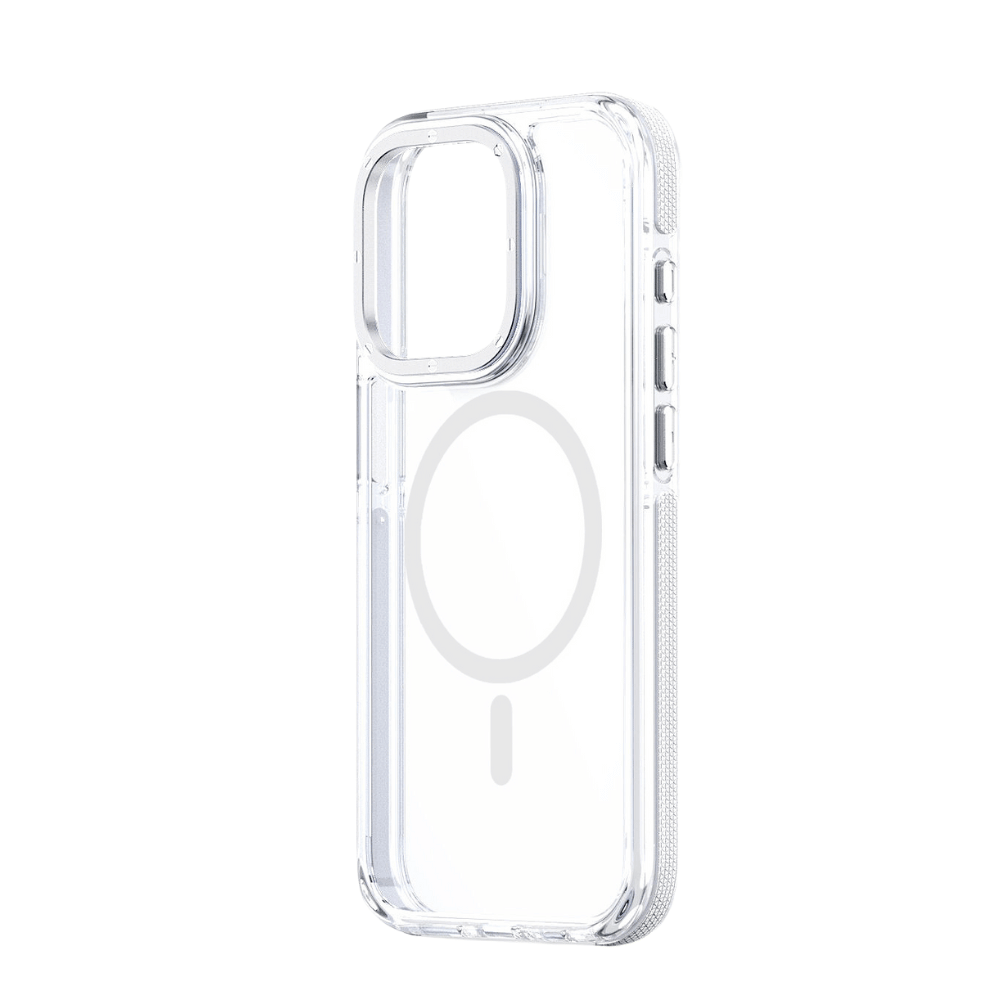 White Transparent MagSafe iPhone Case