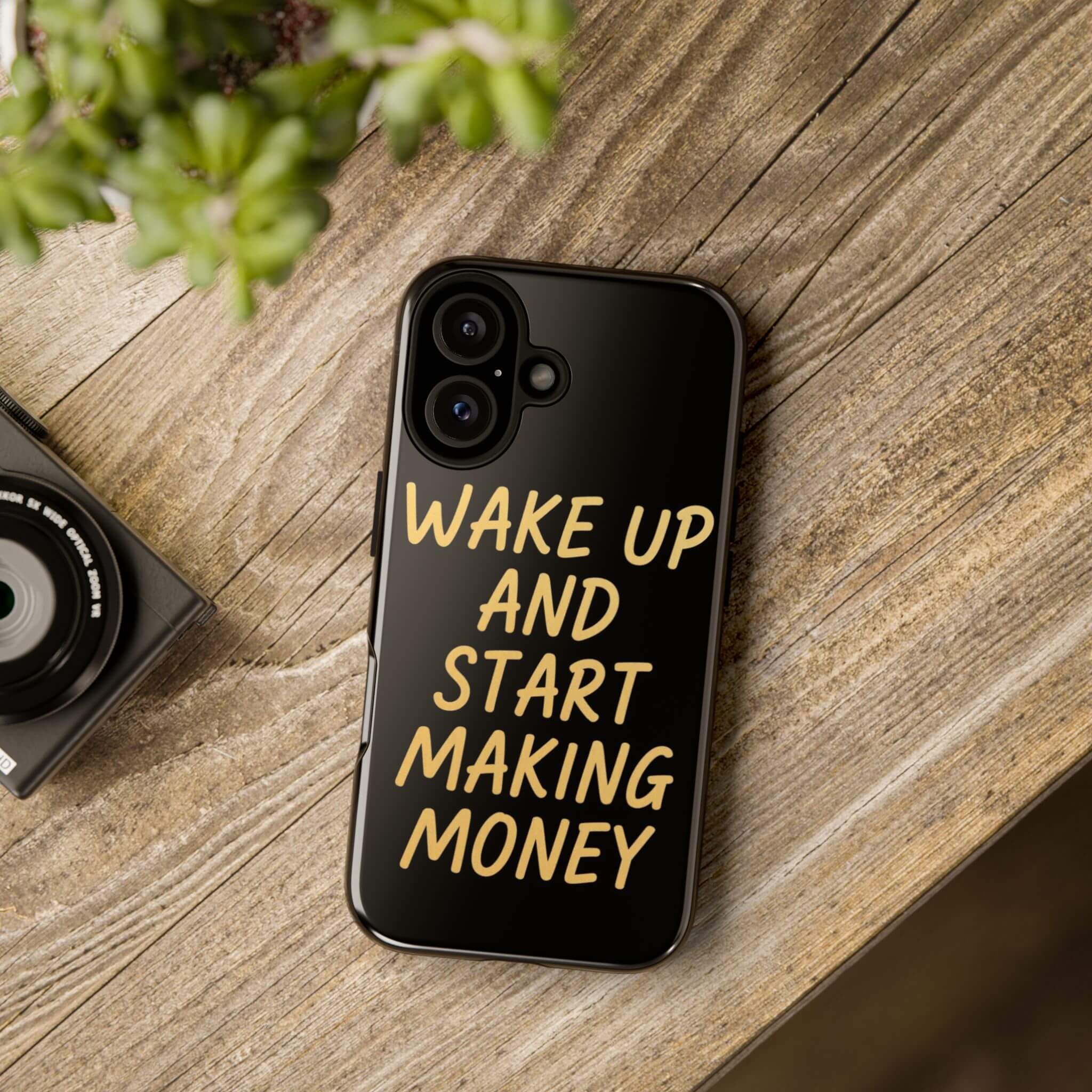 WAKE UP Rich Phone Case