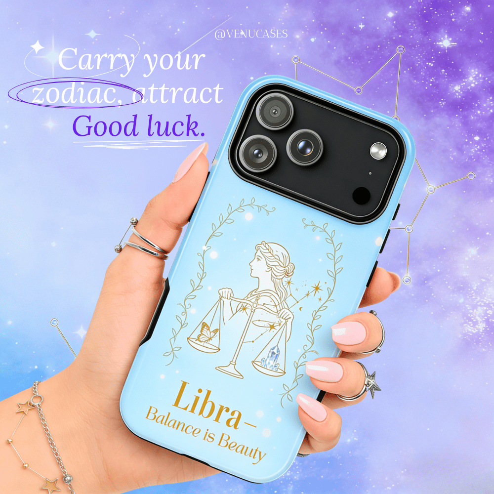 Libra Zodiac Balanced Lucky Case