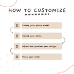 Clear Customized iPhone Case