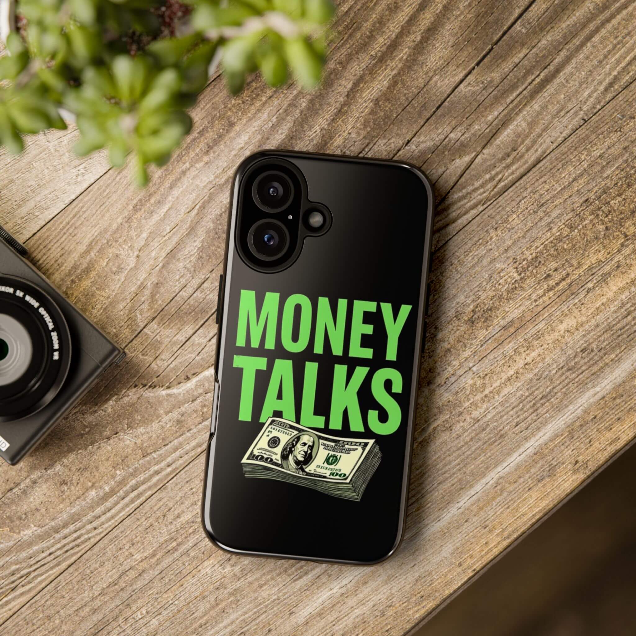 MONEY TALKS Rich Phone Case
