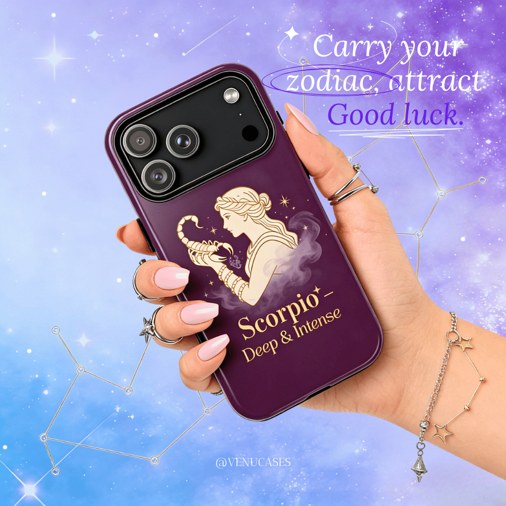 Scorpio Zodiac Cosmic Fortune Case