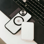 Silicone Magnetic iPhone Case Black