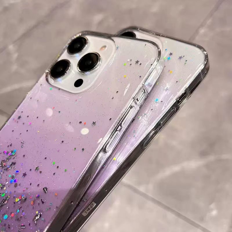 Radiant Sparkle Gradient iPhone Case