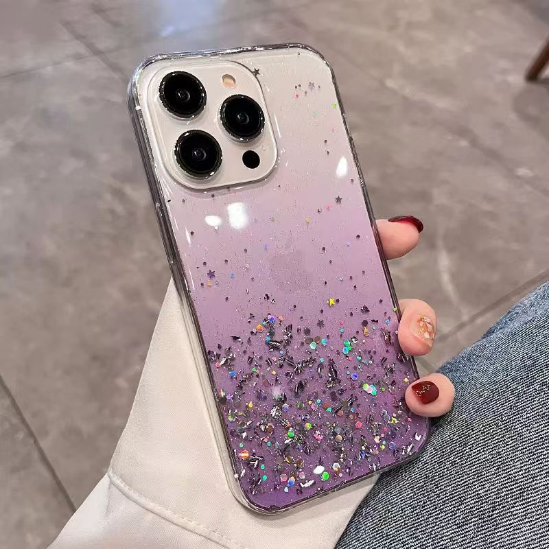 Radiant Sparkle Gradient iPhone Case