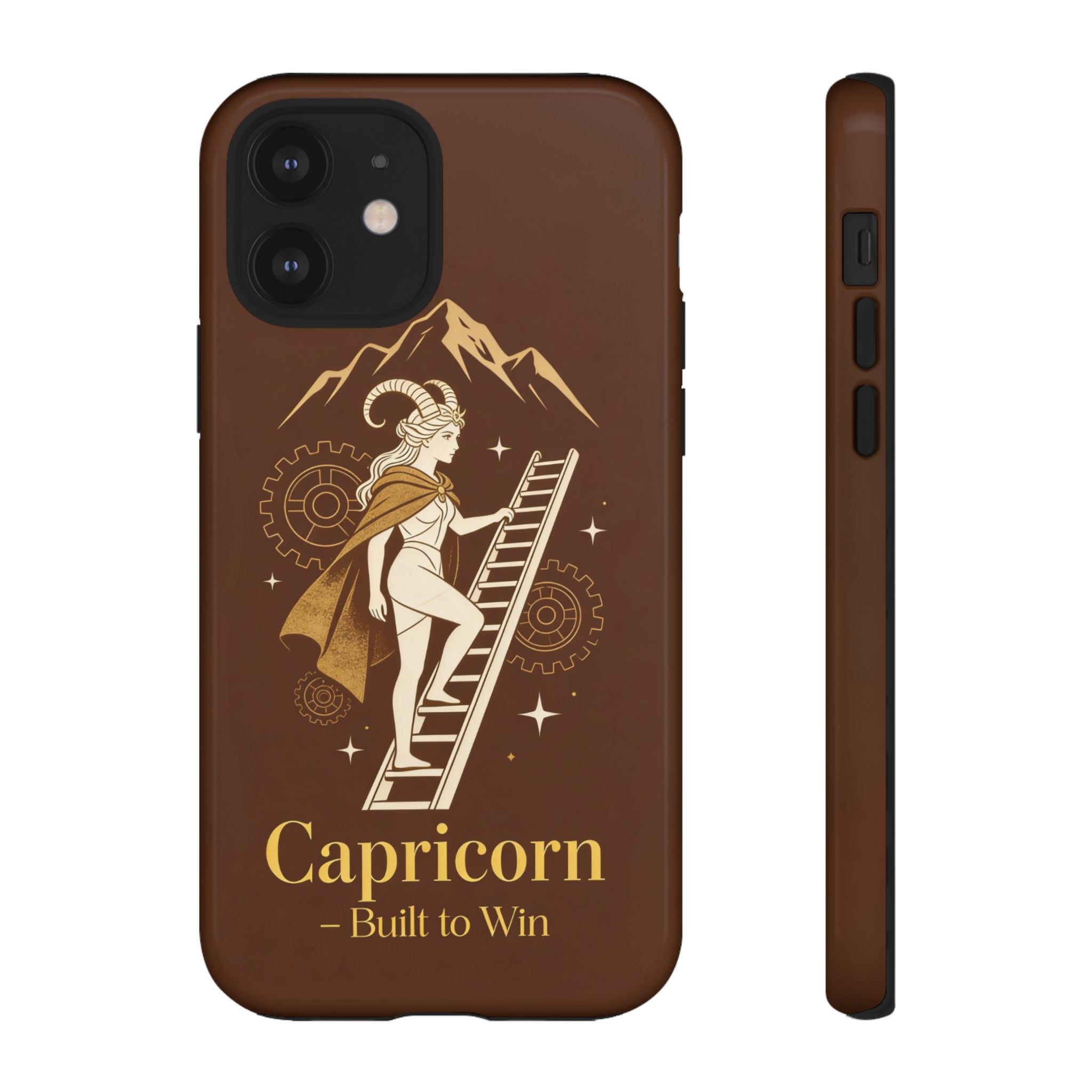 Capricorn Zodiac Geometric Charm Case