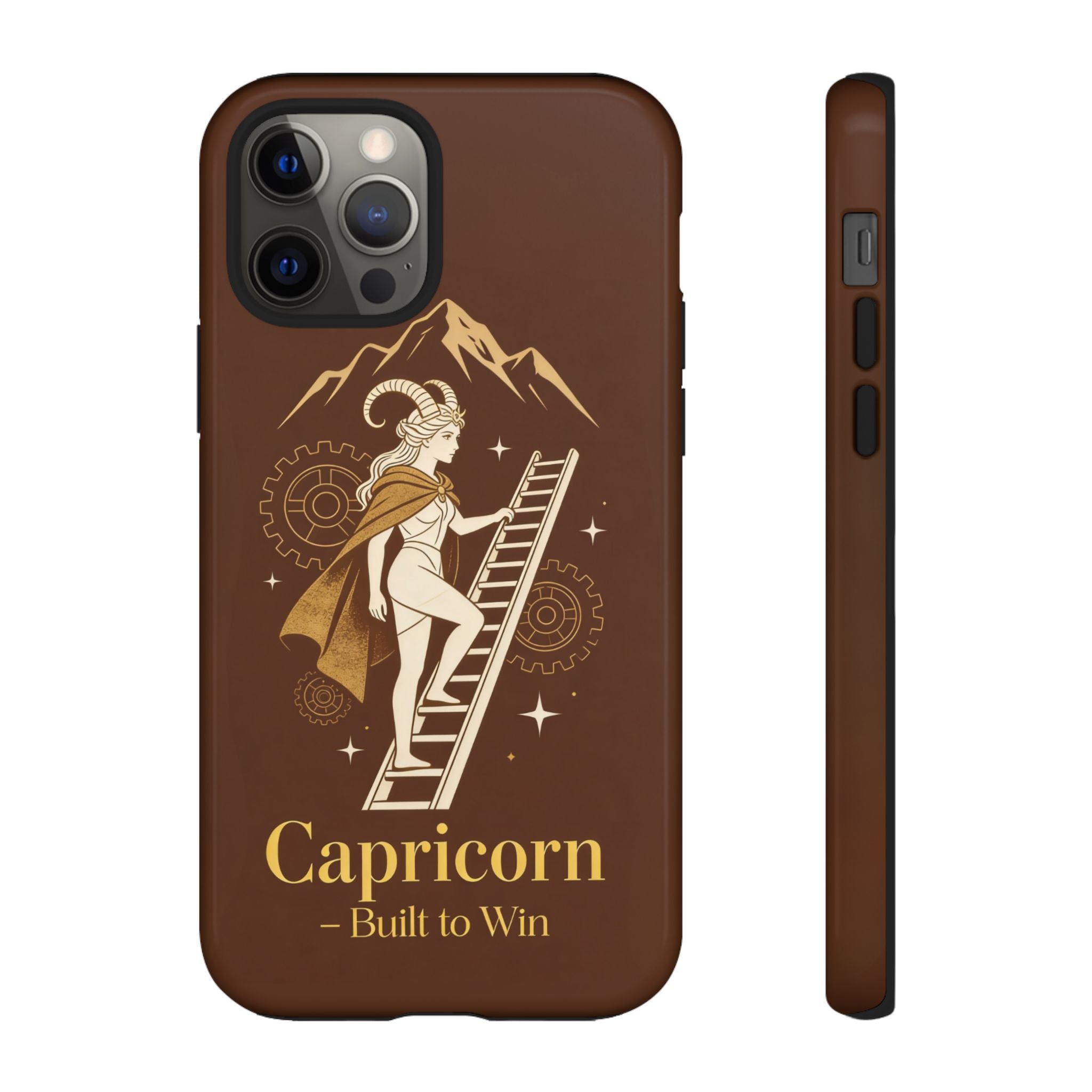 Capricorn Zodiac Geometric Charm Case