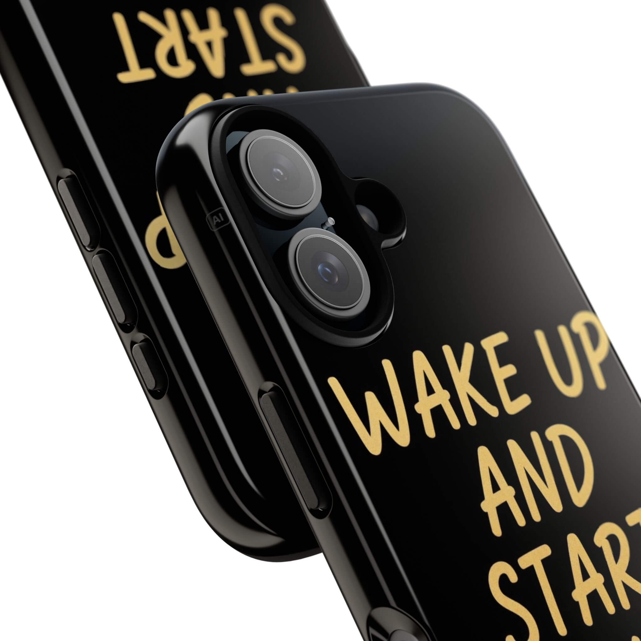WAKE UP Rich Phone Case