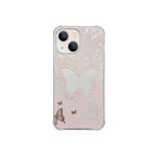 Pink Gradient Butterfly iPhone Case