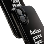 Action cures fear