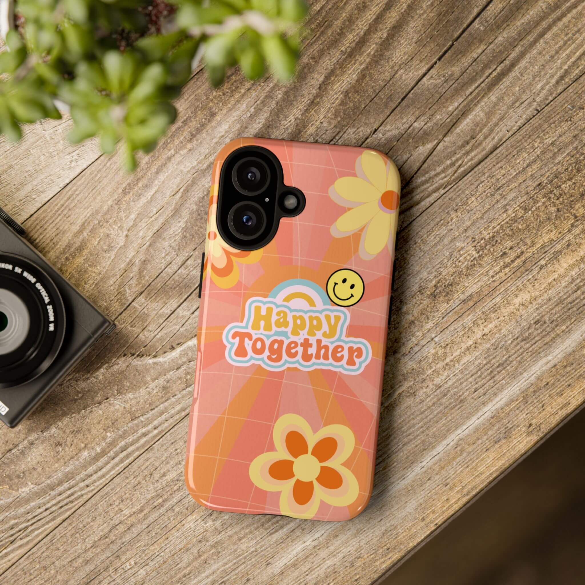 pread the Love Smiley Phone Case