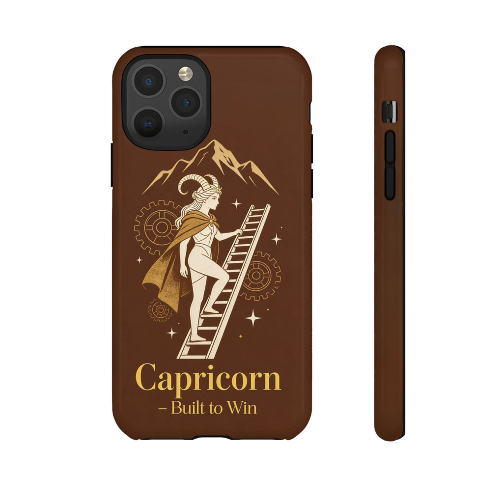 Capricorn Zodiac Geometric Charm Case