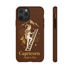Capricorn Zodiac Geometric Charm Case