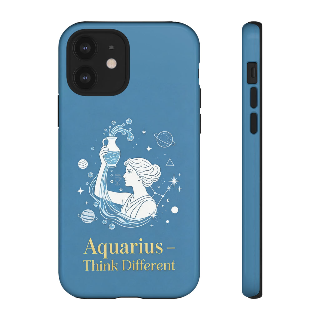 Aquarius Zodiac Flow Lucky Case