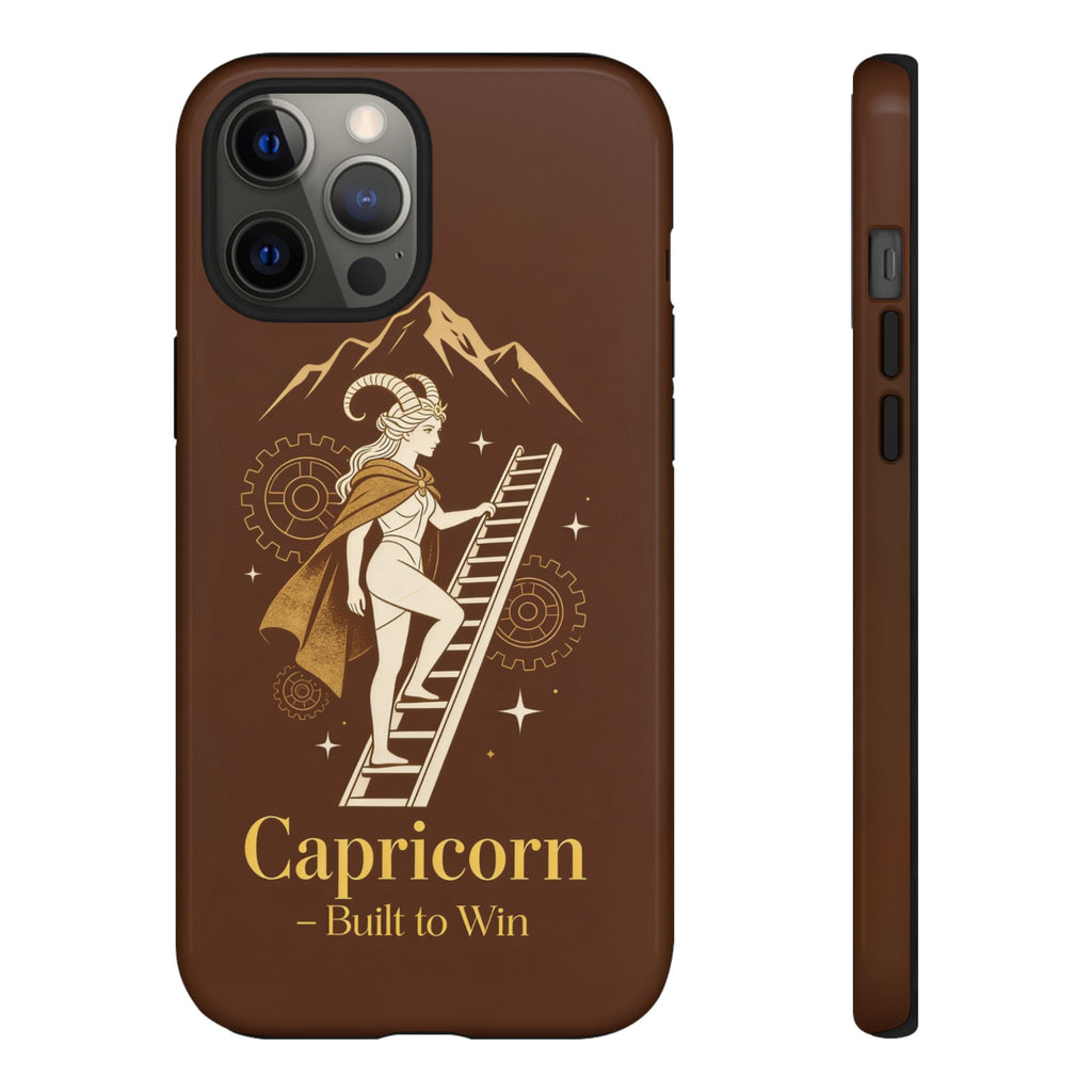 Capricorn Zodiac Geometric Charm Case