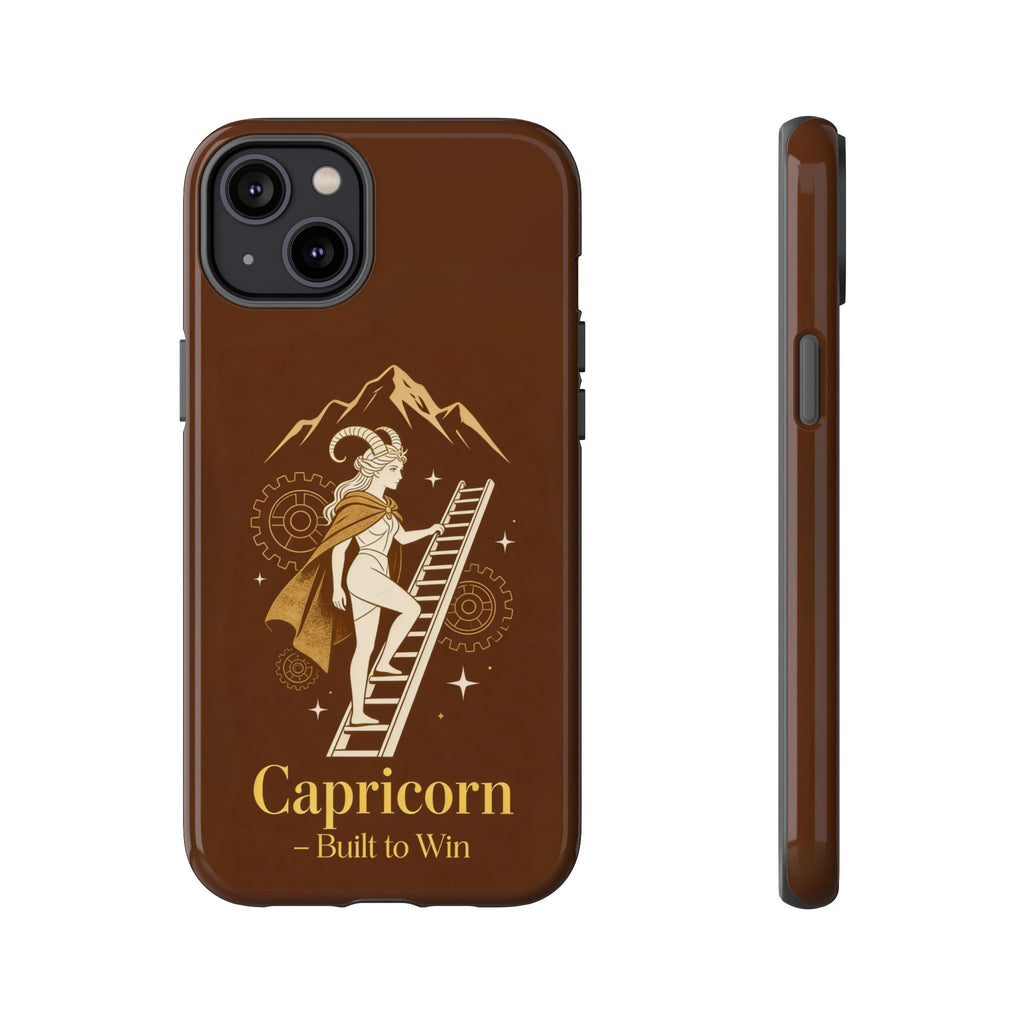 Capricorn Zodiac Geometric Charm Case