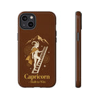 Capricorn Zodiac Geometric Charm Case