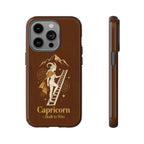 Capricorn Zodiac Geometric Charm Case