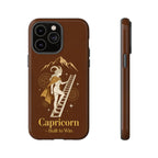 Capricorn Zodiac Geometric Charm Case