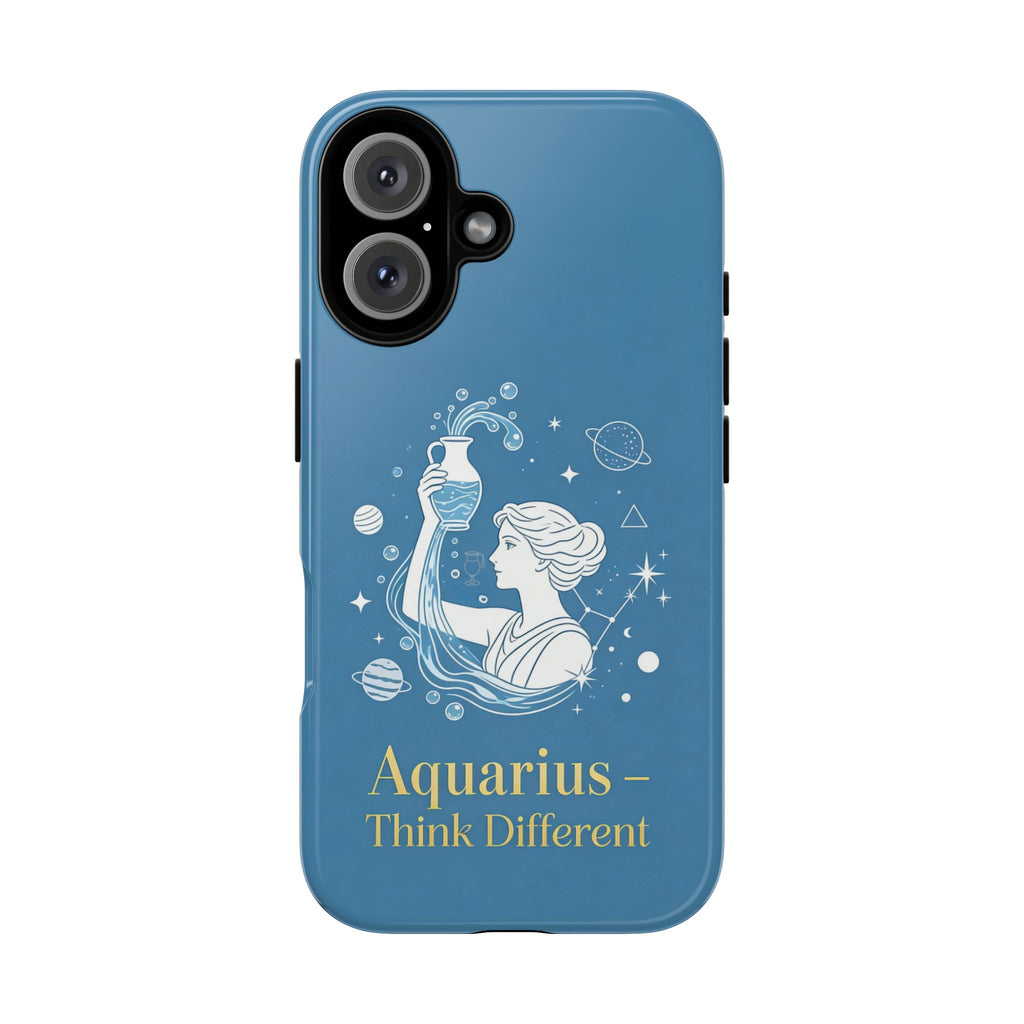 Aquarius Zodiac Flow Lucky Case