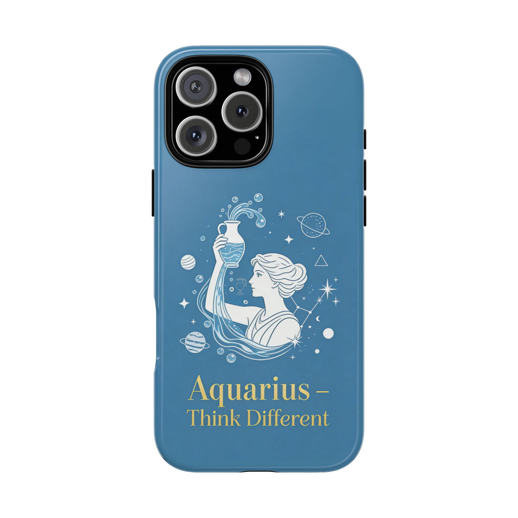 Aquarius Zodiac Flow Lucky Case