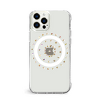 Venucasces Magnetic for iPhone  Case[Compatible with Magsafe] [Non-Yellowing] [Glass Screen Protector] Shockproof Phone Case Cover - Venucases