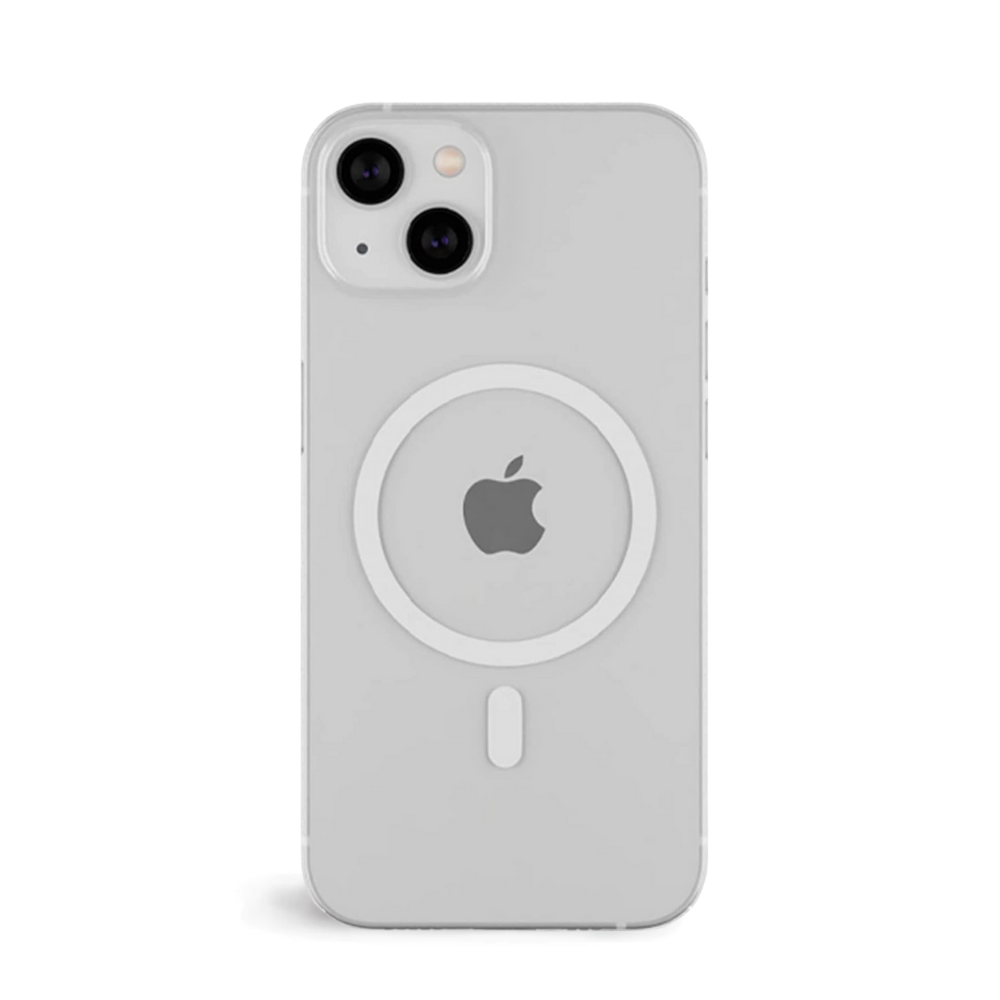Venucases Classic Hybrid Magnetic Case, Compatible with iPhone  case , Compatible with MagSafe, Shockproof Military-Grade Protection, Scratch-Resistant Back, Clear - Venucases
