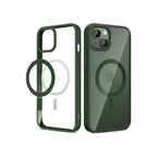 Silicone Magnetic iPhone Case Green
