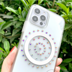 Venucasces Magnetic for iPhone  Case[Compatible with Magsafe] [Non-Yellowing] [Glass Screen Protector] Shockproof Phone Case Cover - Venucases