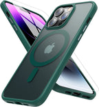 Venucases Silicone Magnetic Case for iPhone  Magsafe Case Silicone Phone Case for iphone,Green - Venucases